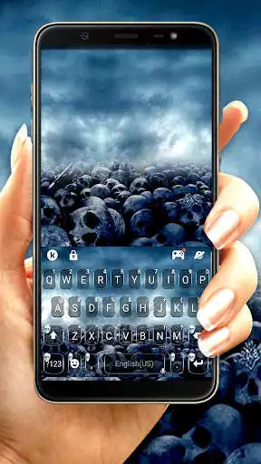 Play Battleground Skulls Keyboard Theme  and enjoy Battleground Skulls Keyboard Theme with UptoPlay