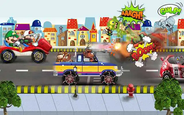 Play Battle Mario Road Kart