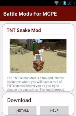 Play Battle MODS For McPe