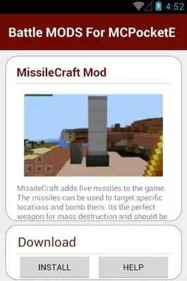 Play Battle MODS For MC PocketE