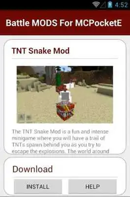 Play Battle MODS For MC PocketE