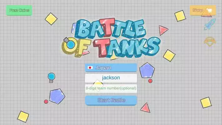 Play Battle of Tanks - Tank IO