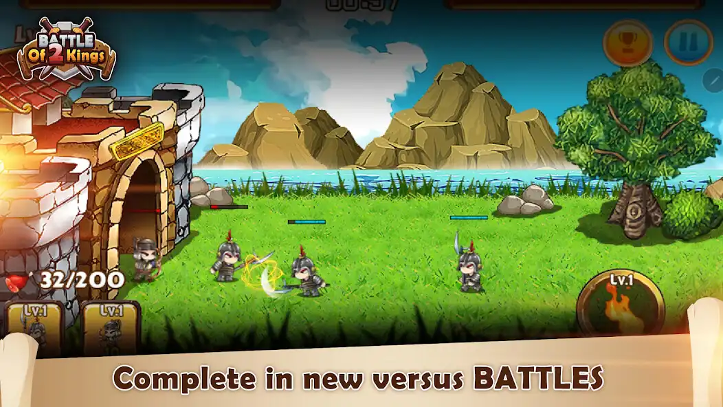 Play Battle of Two Kings as an online game Battle of Two Kings with UptoPlay