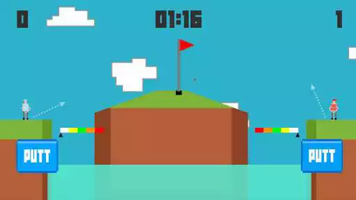 Play APK Battle Putt  and enjoy Battle Putt with UptoPlay com.supertrolls.battleputt