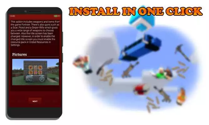 Play Battle Royale for MCPE