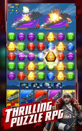 Play Battleship & Puzzles: Match 3  and enjoy Battleship & Puzzles: Match 3 with UptoPlay