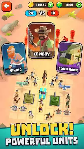 Play Battle Simulator: Warfare as an online game Battle Simulator: Warfare with UptoPlay