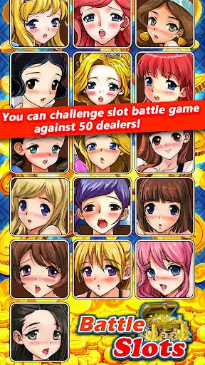 Play Battle slots - with 50 dealers as an online game Battle slots - with 50 dealers with UptoPlay