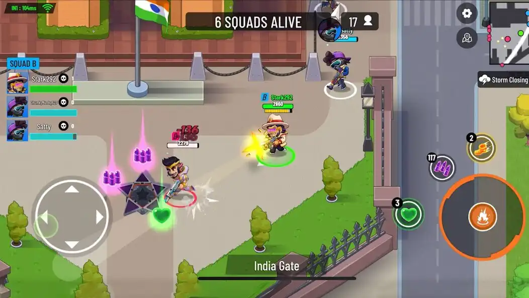 Play Battle Stars: Battle Royale as an online game Battle Stars: Battle Royale with UptoPlay