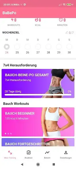 Play Bauch Beine Po Training  and enjoy Bauch Beine Po Training with UptoPlay