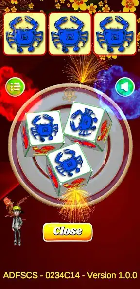 Play bau cua 3D 2021 (3 con cua) as an online game bau cua 3D 2021 (3 con cua) with UptoPlay