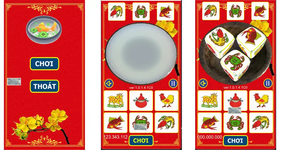 Play Bau Cua 3D as an online game Bau Cua 3D with UptoPlay