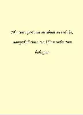 Play Bayang Cinta Pertama