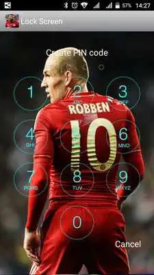 Play Bayen Munnich lock application.