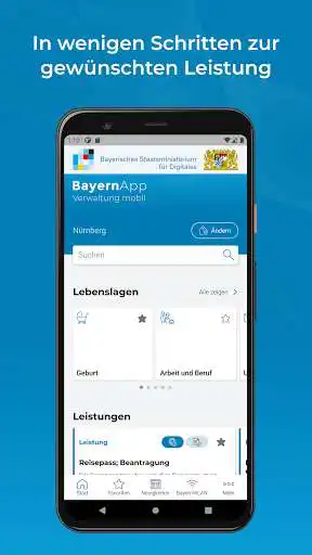 Play BayernApp - Verwaltung mobil as an online game BayernApp - Verwaltung mobil with UptoPlay