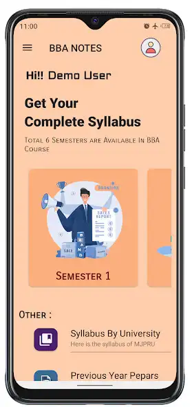 Play BBA- All Notes offline, Papers as an online game BBA- All Notes offline, Papers with UptoPlay