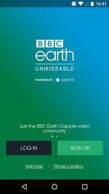 Play BBC Earth Capture Play BBC Earth Capture