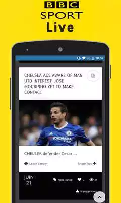 Play BBC SPORT LIVE