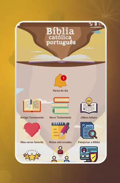 Play Bíblia Católica em português as an online game Bíblia Católica em português with UptoPlay