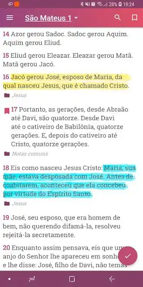 Play Bíblia em Português Ave Maria as an online game Bíblia em Português Ave Maria with UptoPlay