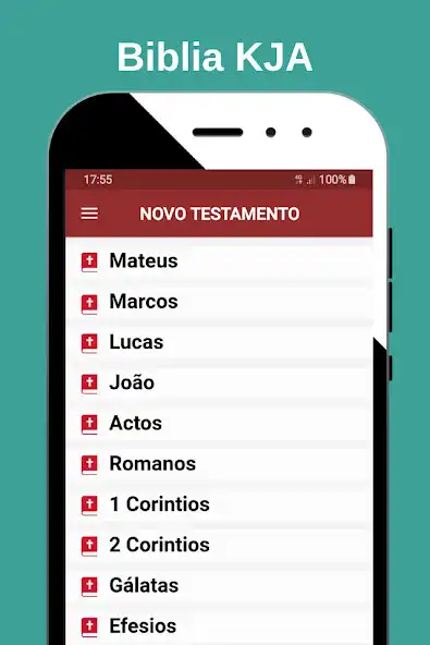 Play Bíblia (KJA) em Português as an online game Bíblia (KJA) em Português with UptoPlay