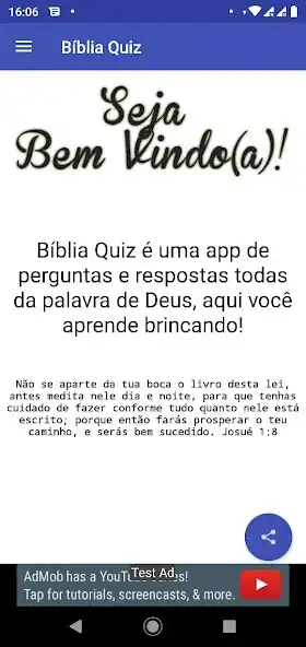 Play Bíblia Quiz as an online game Bíblia Quiz with UptoPlay