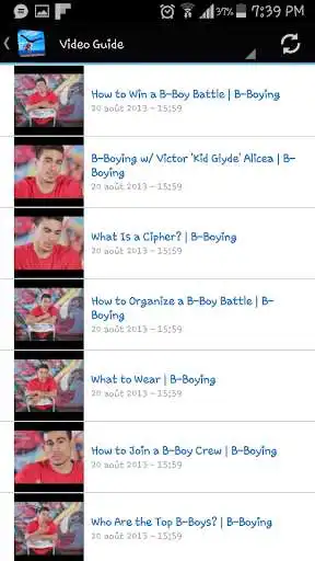 Play APK Bboy Technique  and enjoy Bboy Technique with UptoPlay com.Bboy.Steps