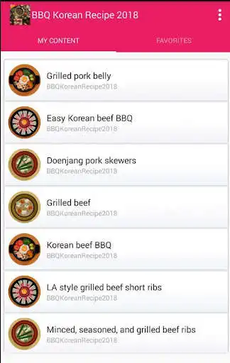 Play BBQ Korean Recipe 2018  and enjoy BBQ Korean Recipe 2018 with UptoPlay