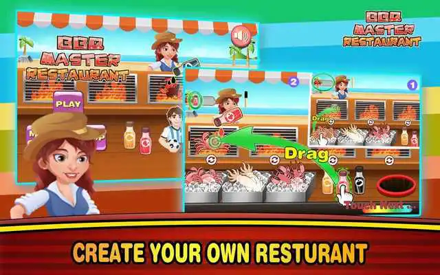 Play BBQ Master Restaurant:Cooking