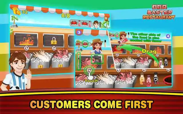 Play BBQ Master Restaurant:Cooking