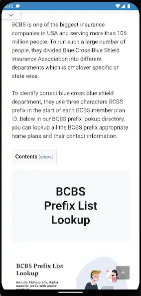 Play BCBS Prefix List Lookup  and enjoy BCBS Prefix List Lookup with UptoPlay