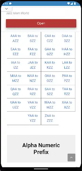 Play BCBS Prefix List Lookup as an online game BCBS Prefix List Lookup with UptoPlay