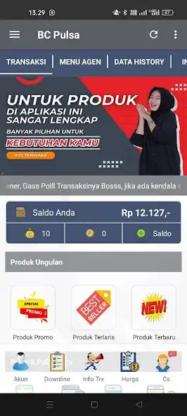 Play BC-Pulsa Agen Pulsa Paket Data  and enjoy BC-Pulsa Agen Pulsa Paket Data with UptoPlay