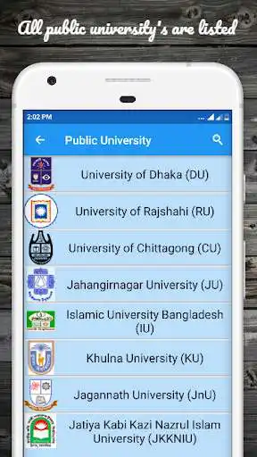 Play BD All University Info as an online game BD All University Info with UptoPlay