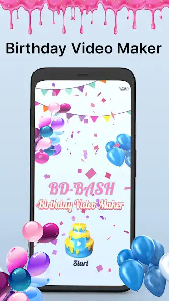 Play BD Bash Birthday Video Maker  and enjoy BD Bash Birthday Video Maker with UptoPlay