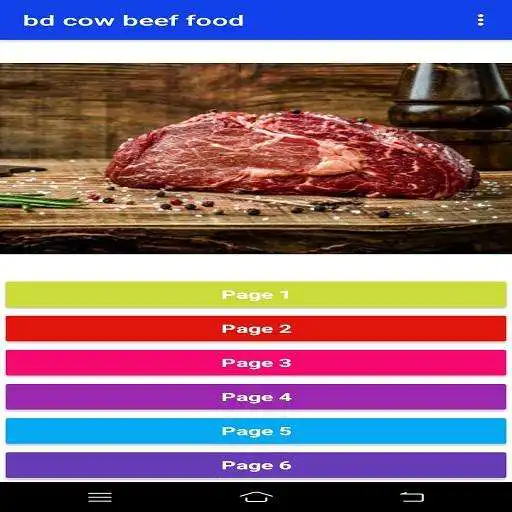 Play bd cow beef food APK