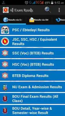 Play BD Exam Results
