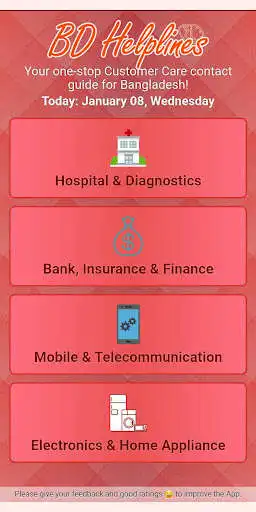 Play BD Helplines Directory  and enjoy BD Helplines Directory with UptoPlay