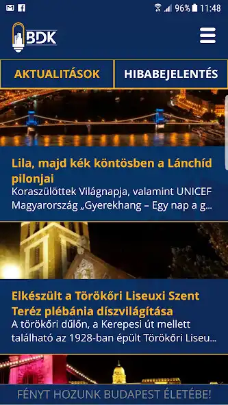 Play BDK Közvilágítási hibajelentő  and enjoy BDK Közvilágítási hibajelentő with UptoPlay