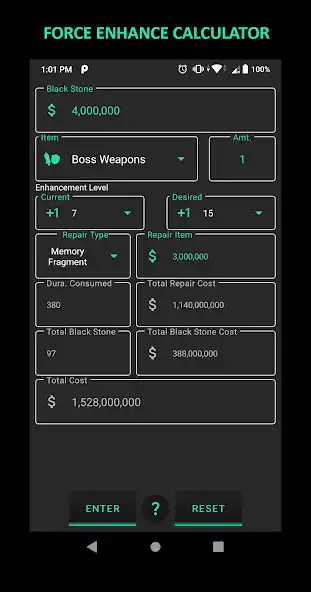Play BDO Calculator Collection as an online game BDO Calculator Collection with UptoPlay