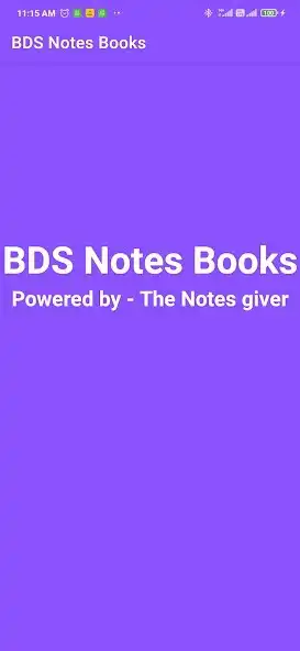 Play BDS Notes  and enjoy BDS Notes with UptoPlay