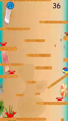 Play Beach Ball Roll The Journey across the beach