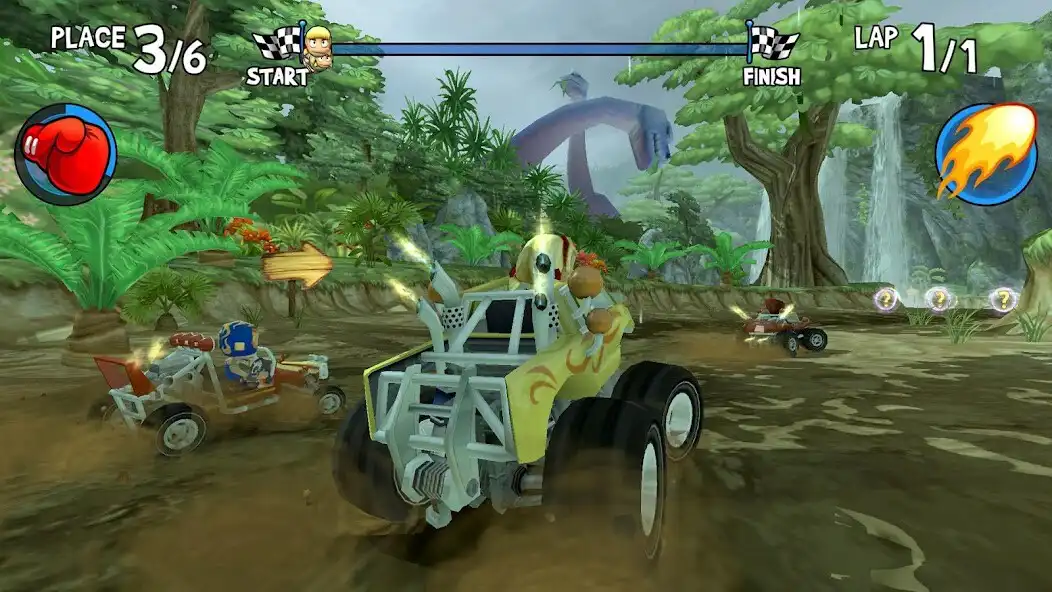 Play Beach Buggy Racing as an online game Beach Buggy Racing with UptoPlay