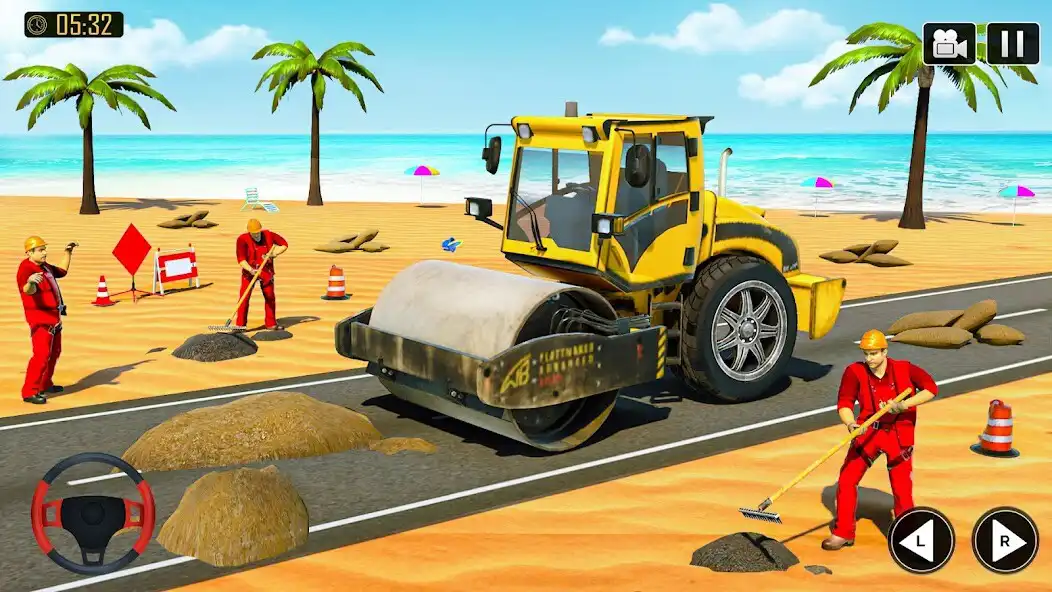 Play Beach Construction Simulator  and enjoy Beach Construction Simulator with UptoPlay