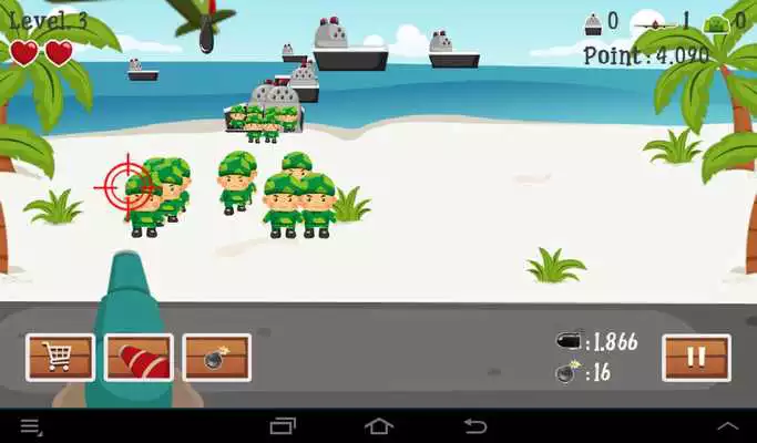 Play Beach defense - War of Beach