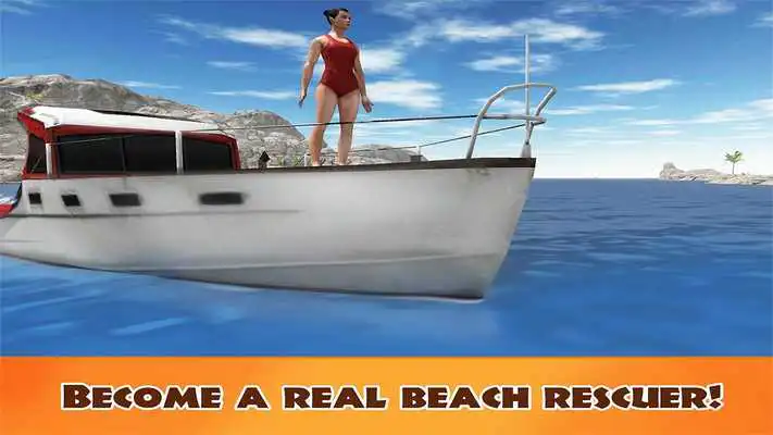 Play Beach Emergency Rescue Team 3D