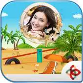 Free play online Beaches Photo frames effects APK