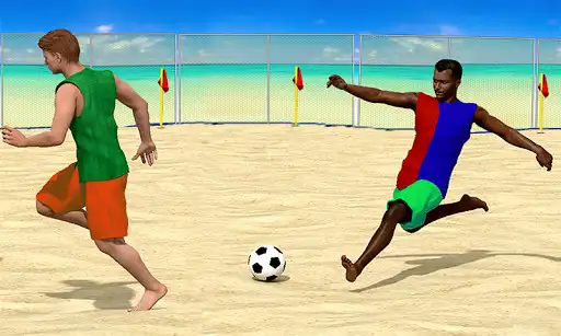 Play Beach Football  and enjoy Beach Football with UptoPlay