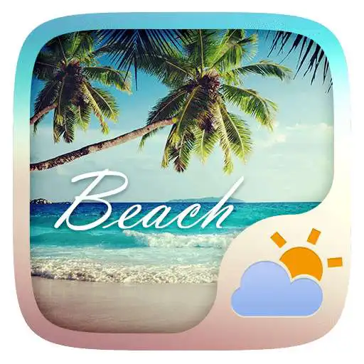 Play Beach GO Weather Widget Theme APK
