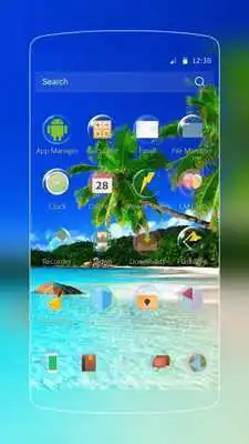 Play Beach HD Wallpaper Theme